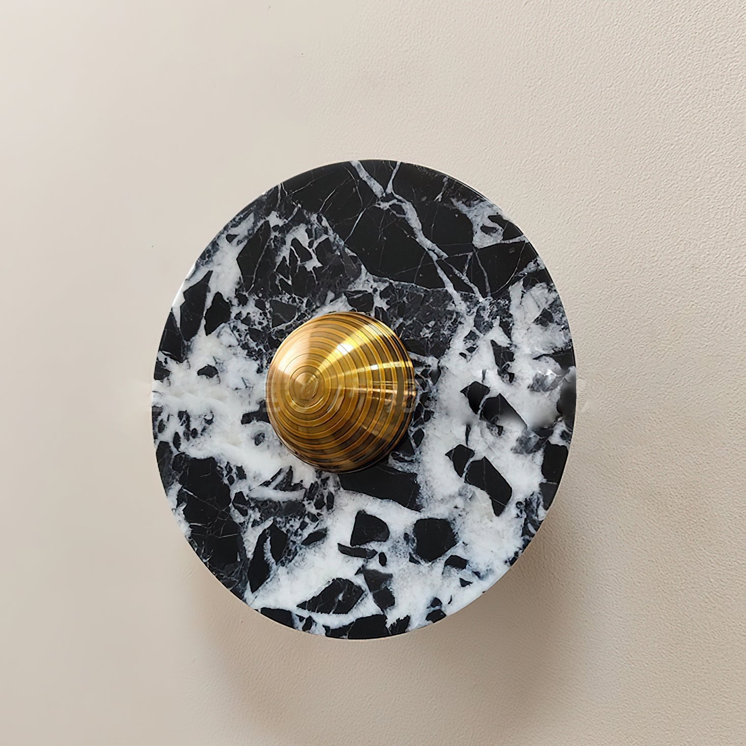 Calvrane Marble Modern Wall Sconce