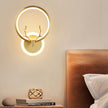 Calvrane Brass Nordic Wall Sconce