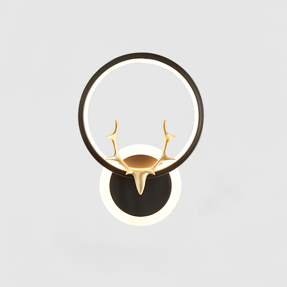 Calvrane Brass Nordic Wall Sconce