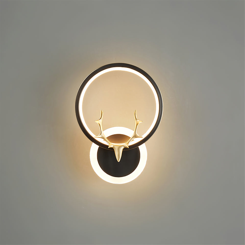 Calvrane Brass Nordic Wall Sconce