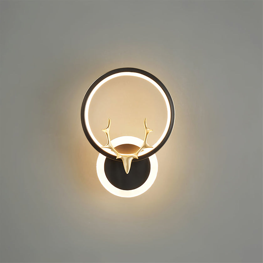 Calvrane Brass Nordic Wall Sconce