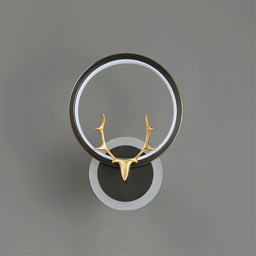 Calvrane Brass Nordic Wall Sconce