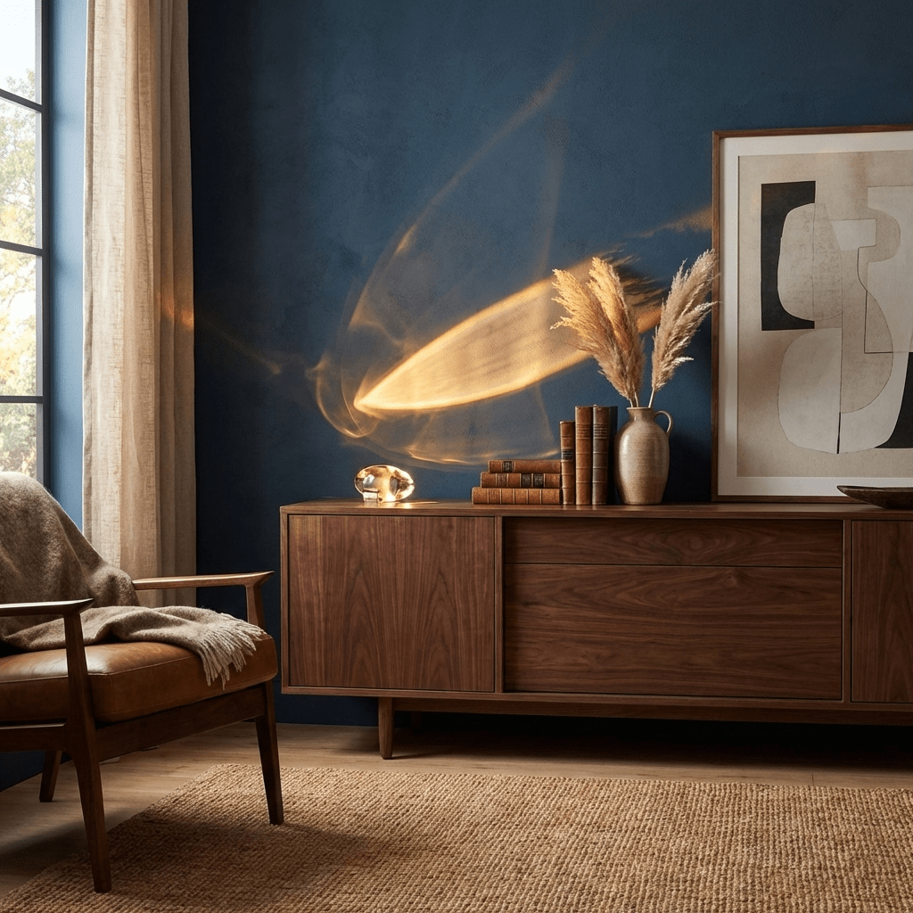 Crystal Pebble Chrome Table Lamp