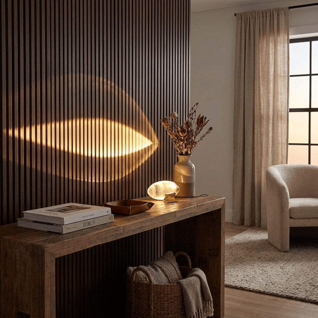 Crystal Pebble Chrome Table Lamp