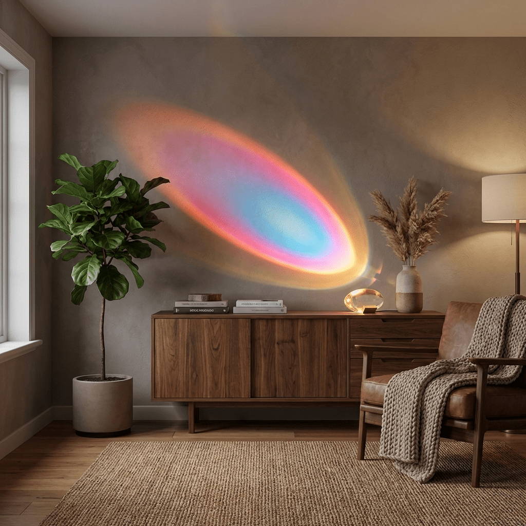 Crystal Pebble Chrome Table Lamp