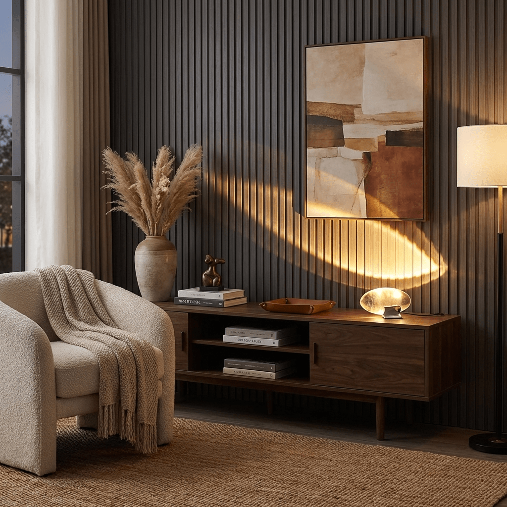 Crystal Pebble Chrome Table Lamp