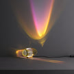 Crystal Pebble Chrome Table Lamp