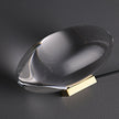 Crystal Pebble Chrome Table Lamp