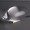Crystal Pebble Chrome Table Lamp