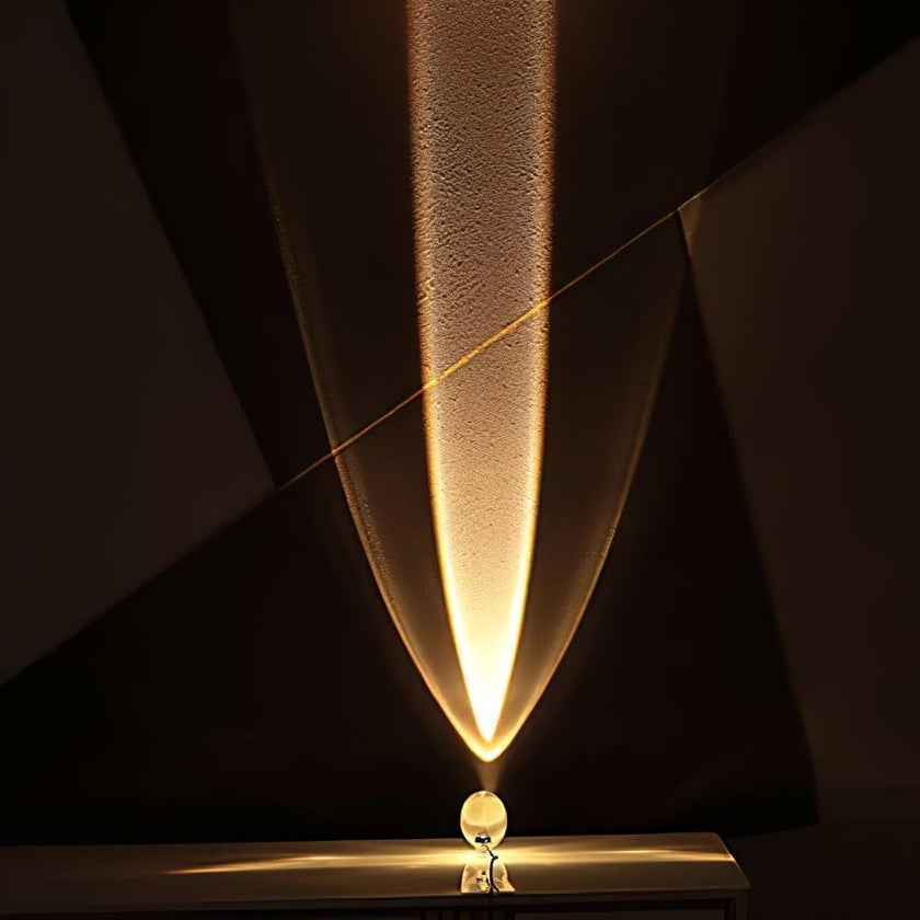Crystal Pebble Chrome Table Lamp