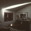 Crystal Pebble Chrome Table Lamp