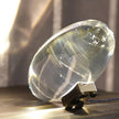 Crystal Pebble Chrome Table Lamp