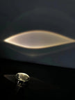 Crystal Pebble Chrome Table Lamp