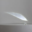Crystal Pebble Chrome Table Lamp