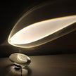 Crystal Pebble Chrome Table Lamp
