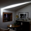 Crystal Pebble Chrome Table Lamp