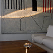 Crystal Pebble Chrome Table Lamp