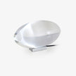 Crystal Pebble Chrome Table Lamp