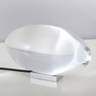 Crystal Pebble Chrome Table Lamp