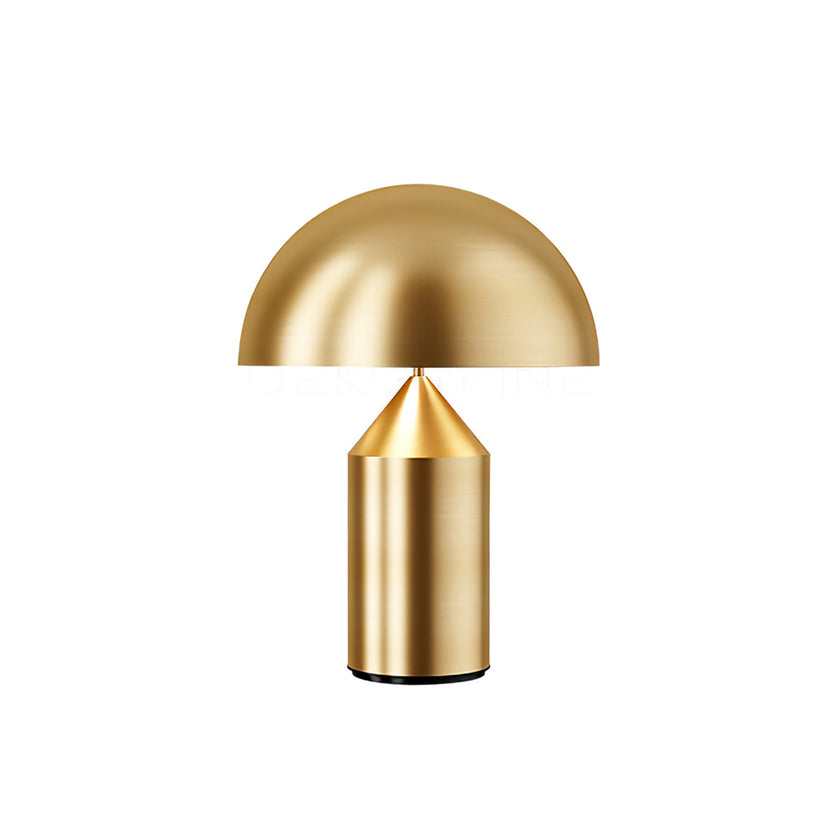 Copper Modern Geometric Metal Table Lamp