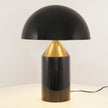 Copper Modern Geometric Metal Table Lamp