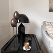Copper Modern Geometric Metal Table Lamp