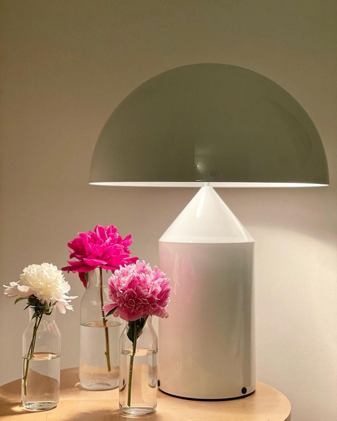 Copper Modern Geometric Metal Table Lamp