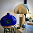 Copper Modern Geometric Metal Table Lamp
