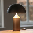 Copper Modern Geometric Metal Table Lamp