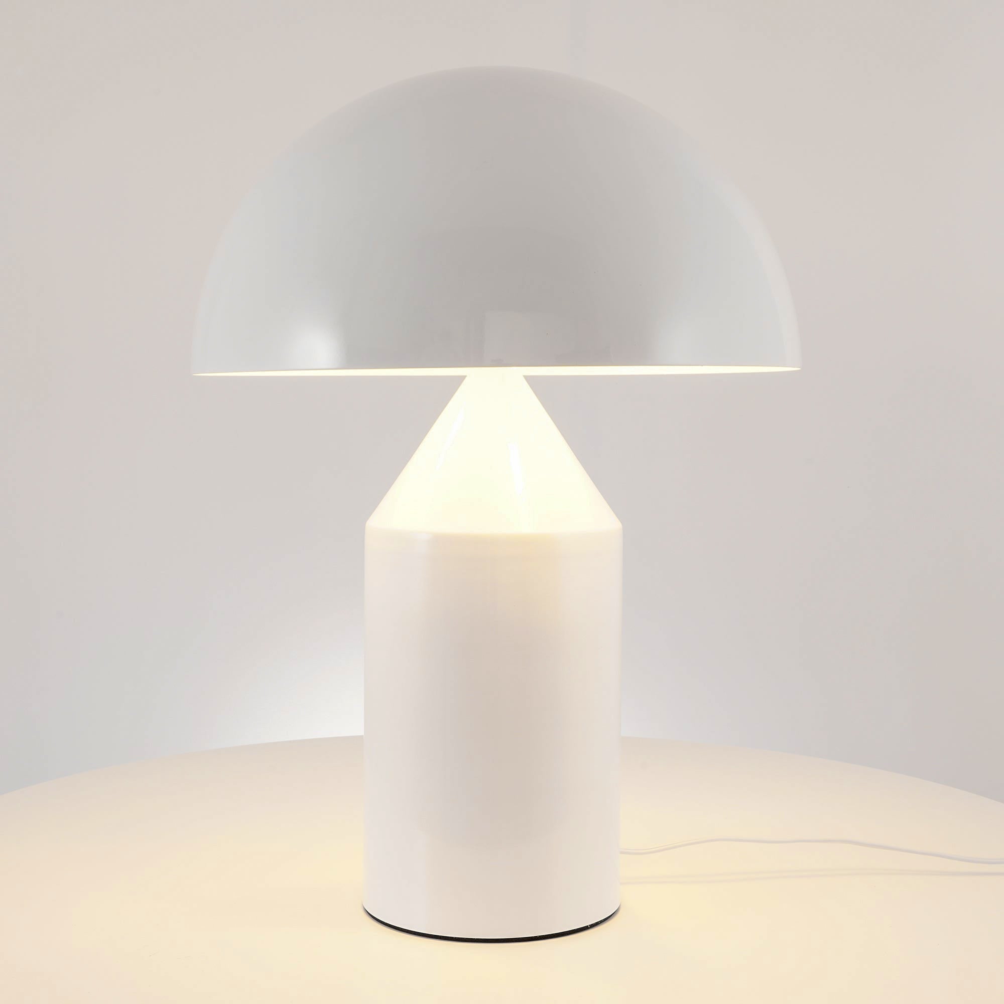 Copper Modern Geometric Metal Table Lamp