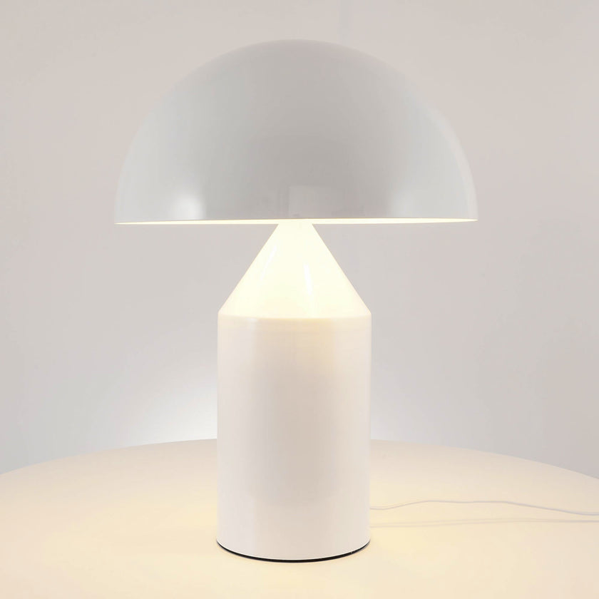 Copper Modern Geometric Metal Table Lamp