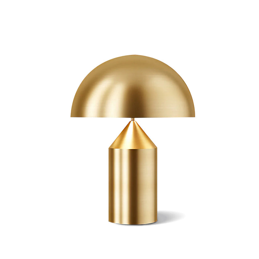 Copper Modern Geometric Metal Table Lamp