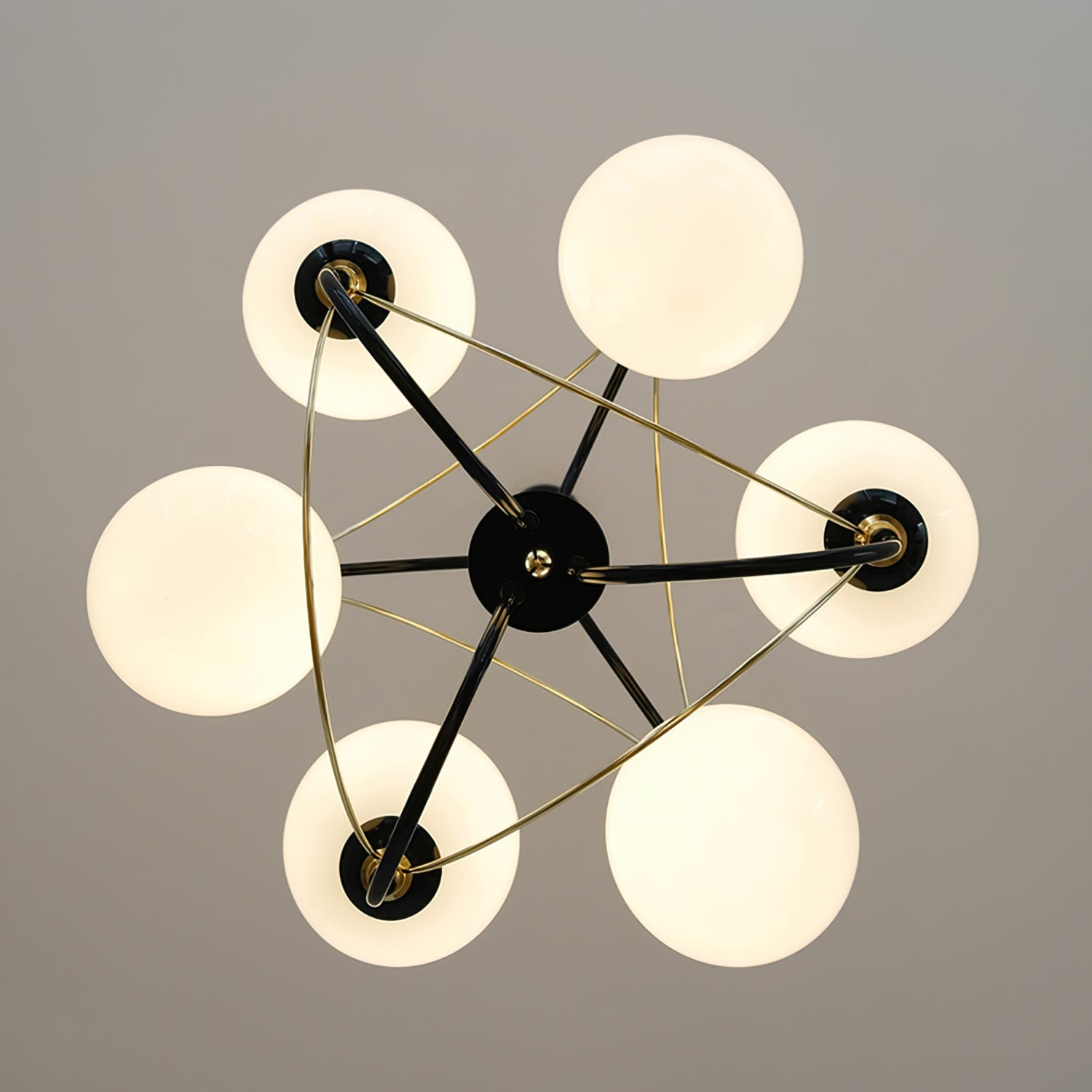 Calvrane Metal Sputnik Chandelier