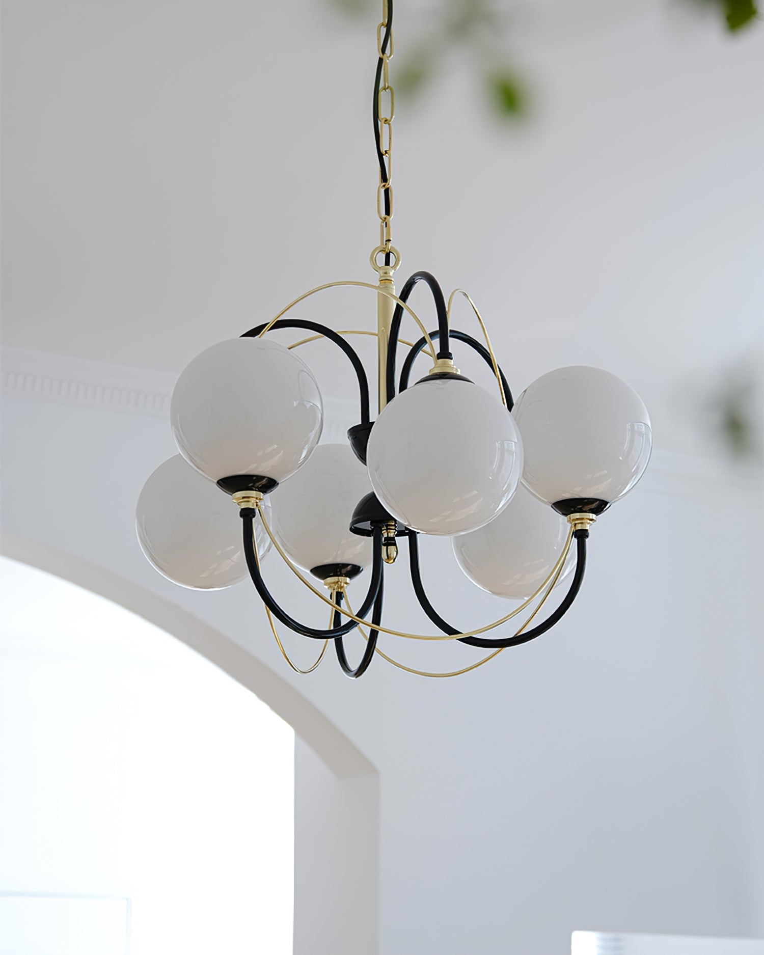 Calvrane Metal Sputnik Chandelier