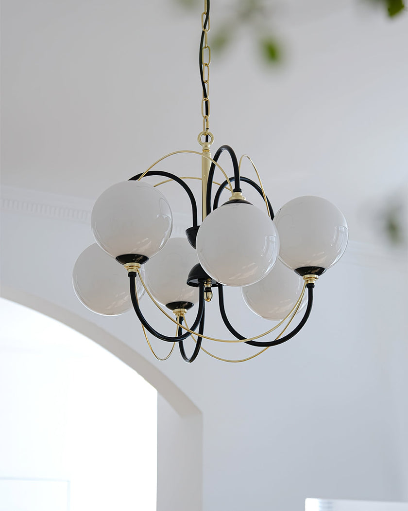 Calvrane Metal Sputnik Chandelier
