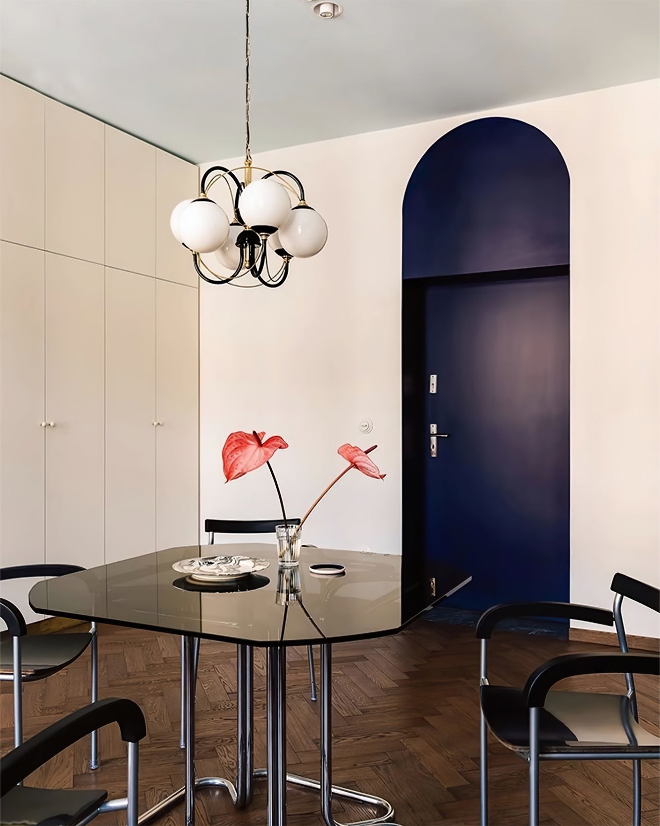 Calvrane Metal Sputnik Chandelier