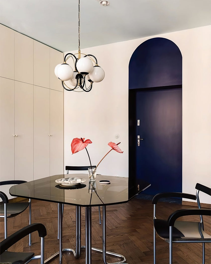 Calvrane Metal Sputnik Chandelier