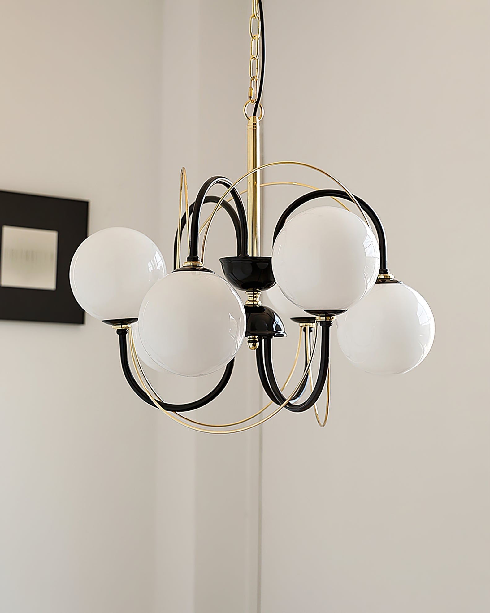 Calvrane Metal Sputnik Chandelier