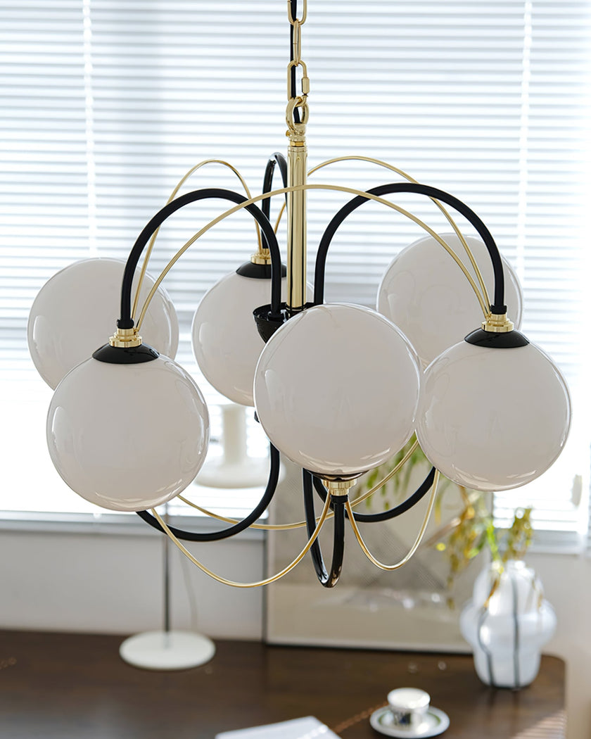 Calvrane Metal Sputnik Chandelier