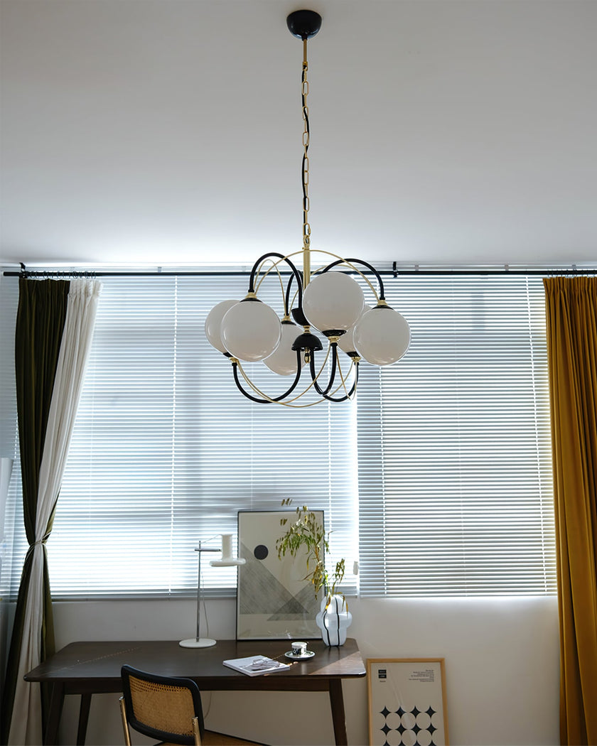Calvrane Metal Sputnik Chandelier