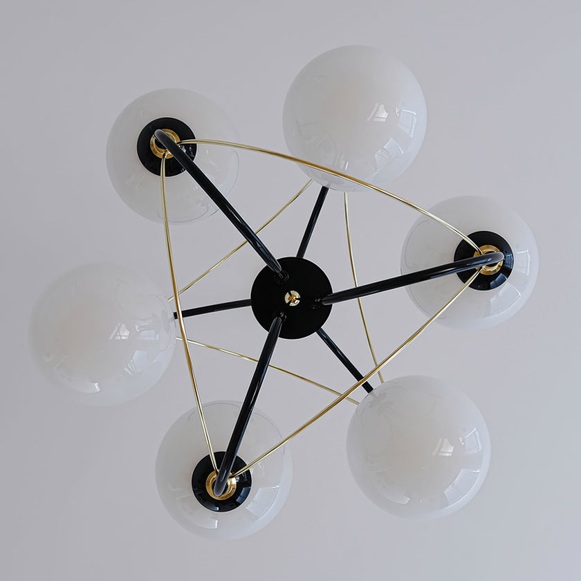 Calvrane Metal Sputnik Chandelier