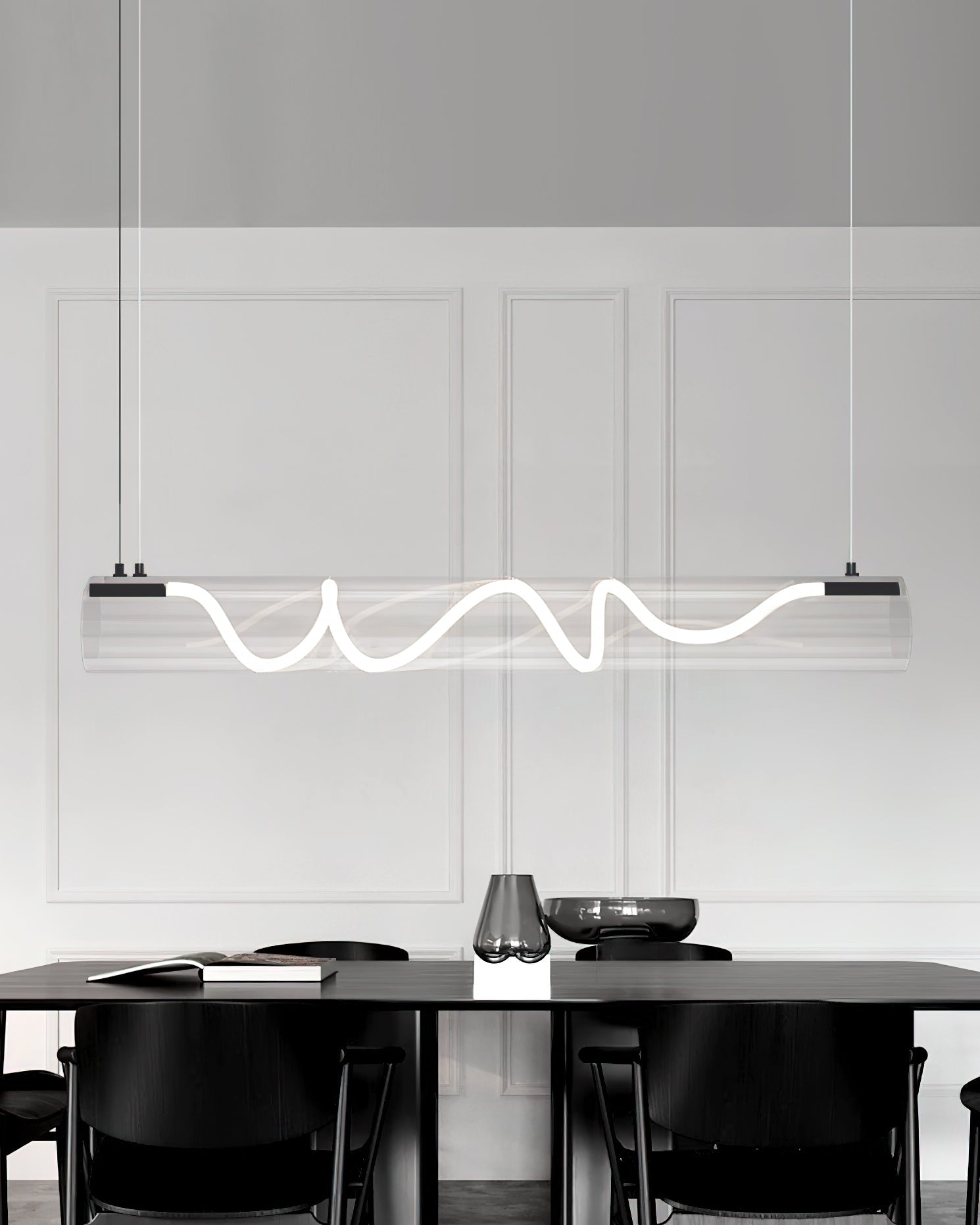 Calvrane Metal Linear Chandelier