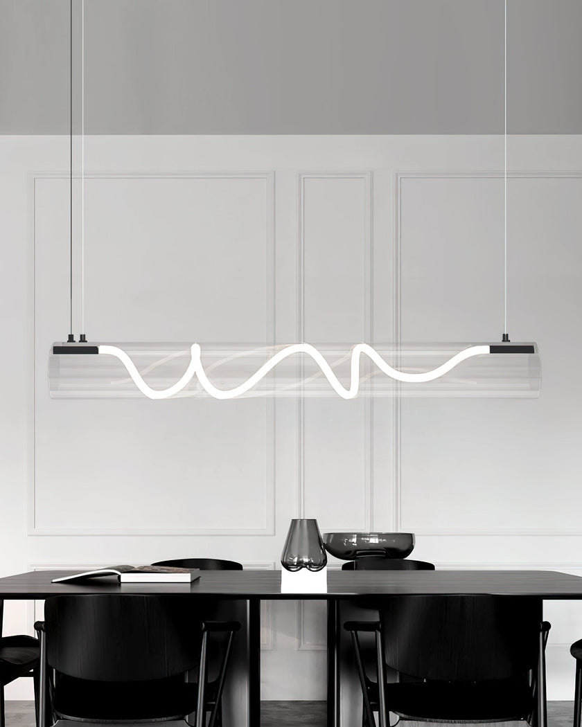 Calvrane Metal Linear Chandelier
