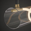 Calvrane Metal Linear Chandelier
