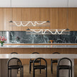 Calvrane Metal Linear Chandelier