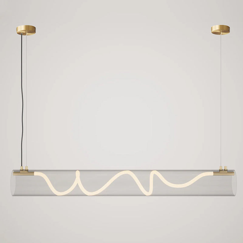 Calvrane Metal Linear Chandelier