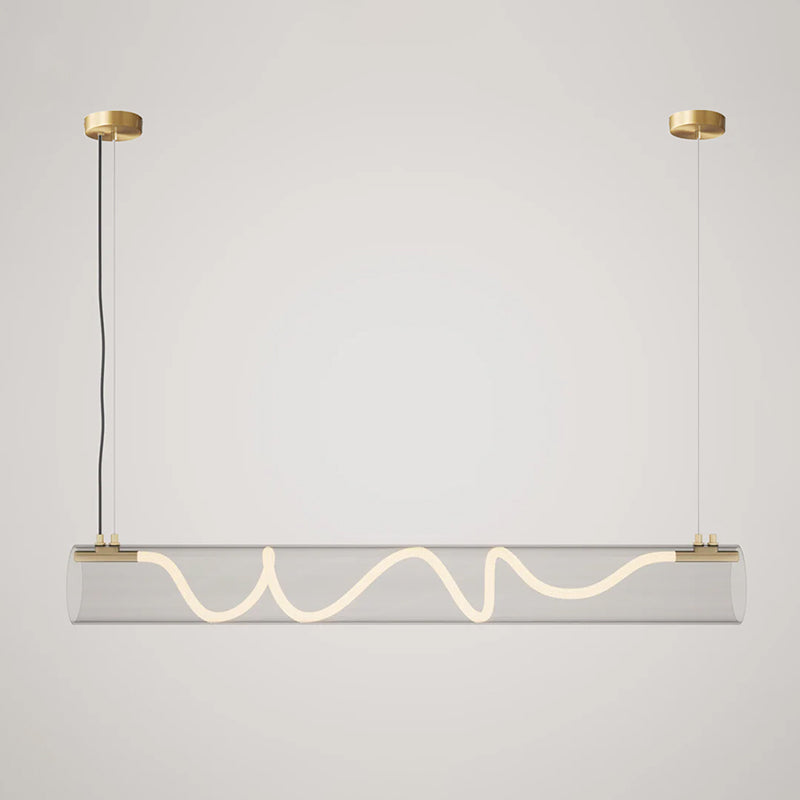 Calvrane Metal Linear Chandelier