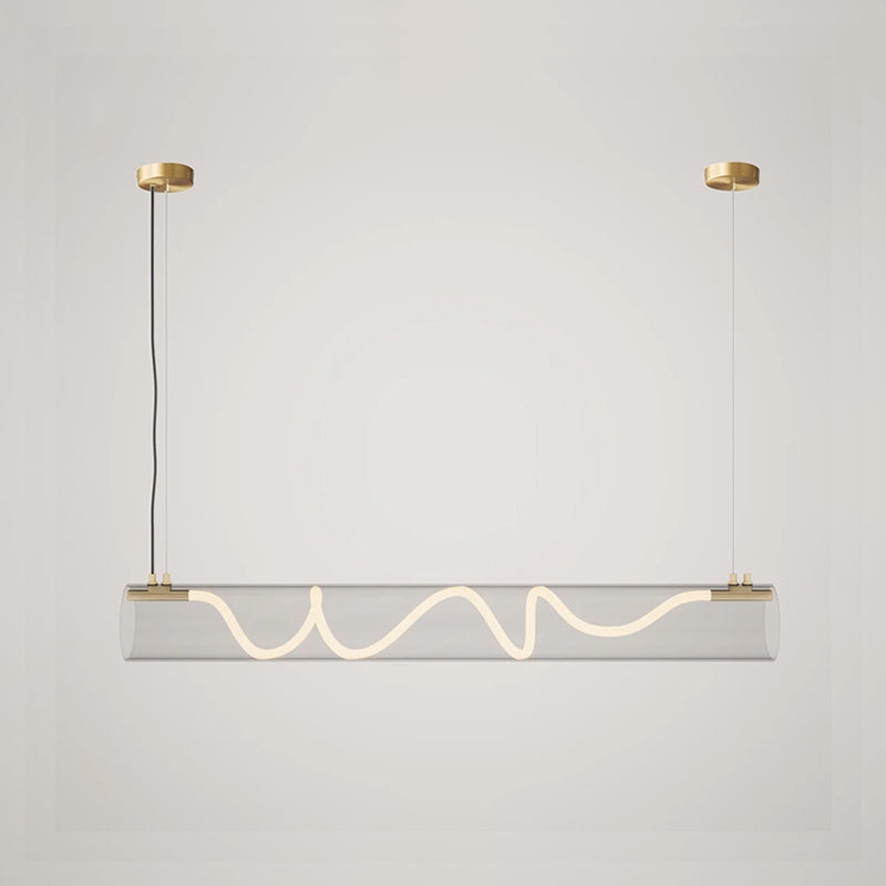 Calvrane Metal Linear Chandelier