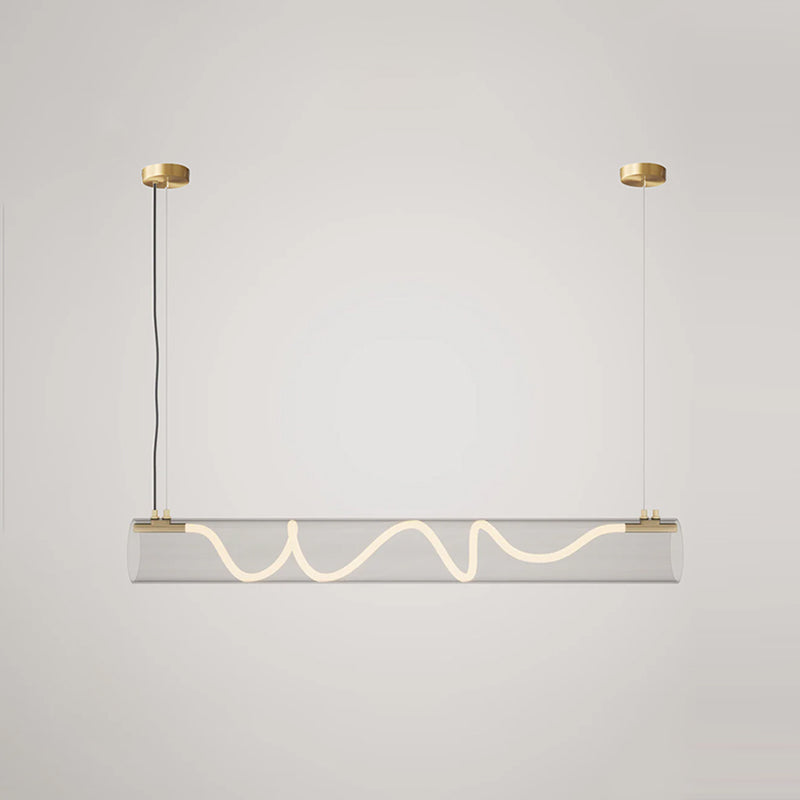 Calvrane Metal Linear Chandelier