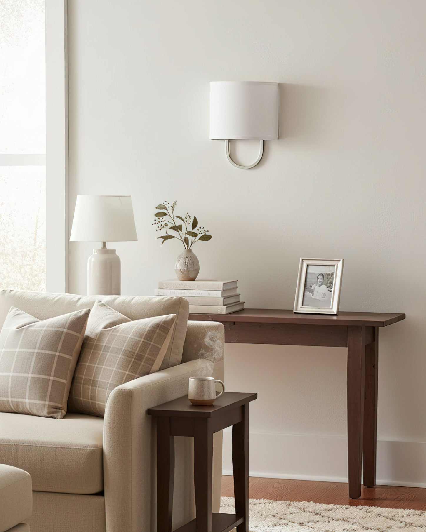 Calvrane Brass Mid-Century Wall Sconce